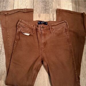 Hollister Women's Tan Bootcut Jeans